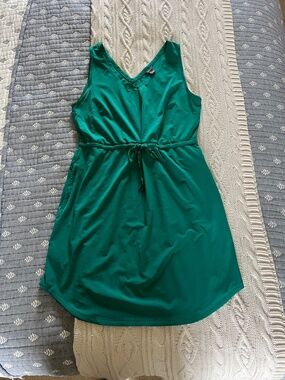 Eddie Bauer Departure Tank Dress - Women’s Medium - Evergreen - Like New